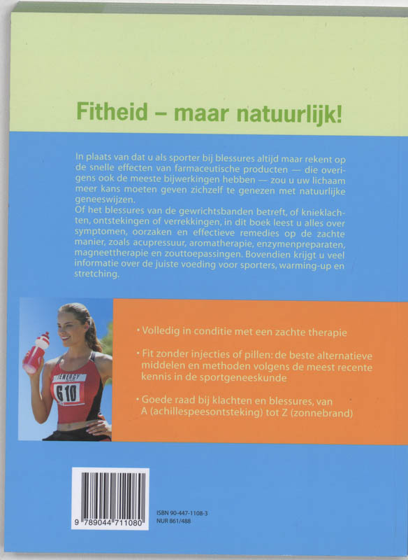 De Natuurlijke Sportapotheek achterkant