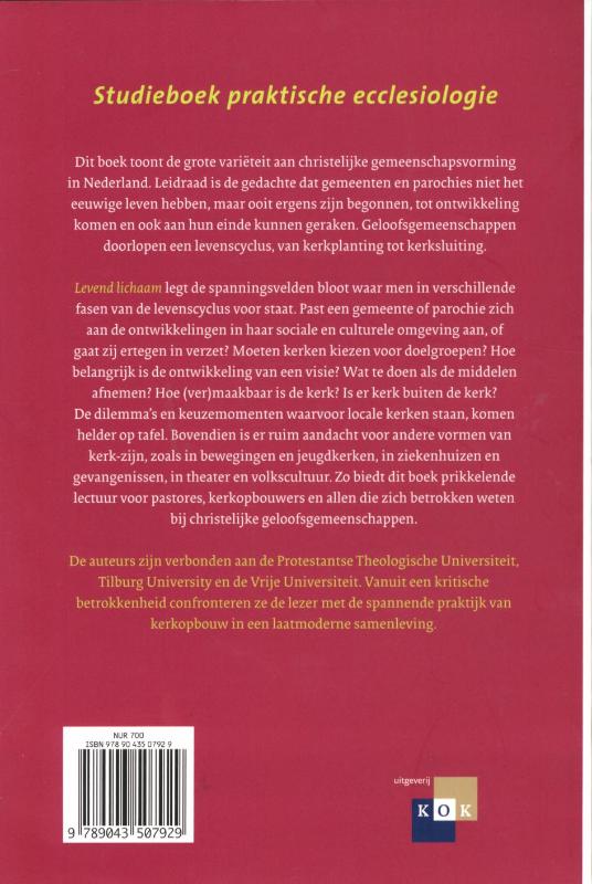 Levend lichaam achterkant