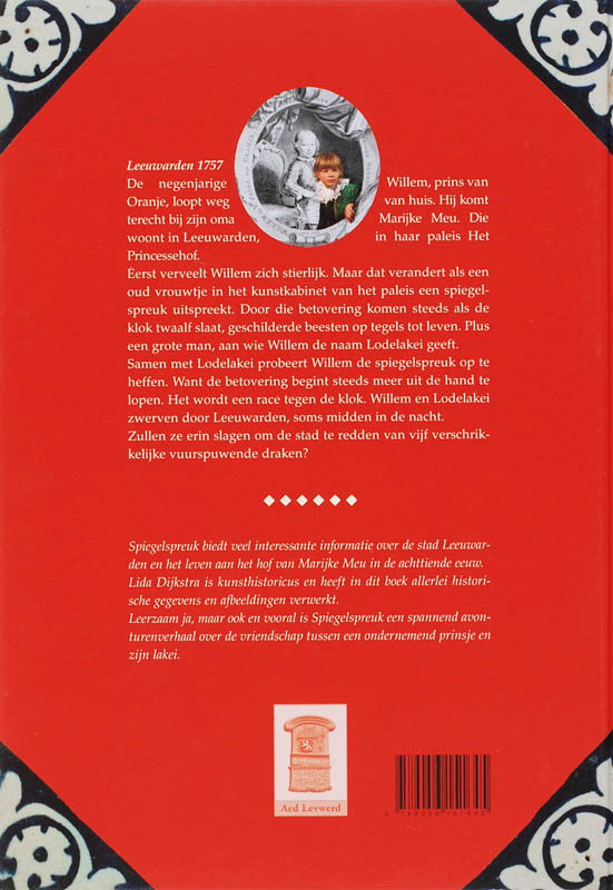 Spiegelspreuk achterkant