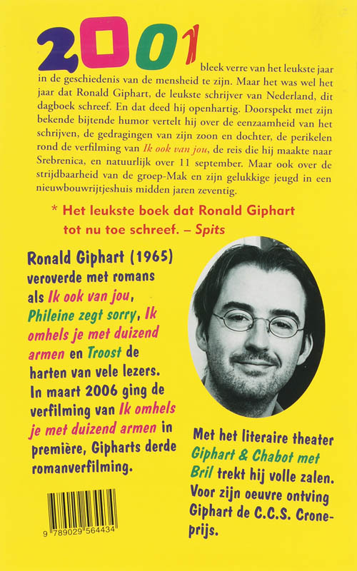 Het Leukste Jaar Uit De Geschiedenis Van De Mensheid achterkant