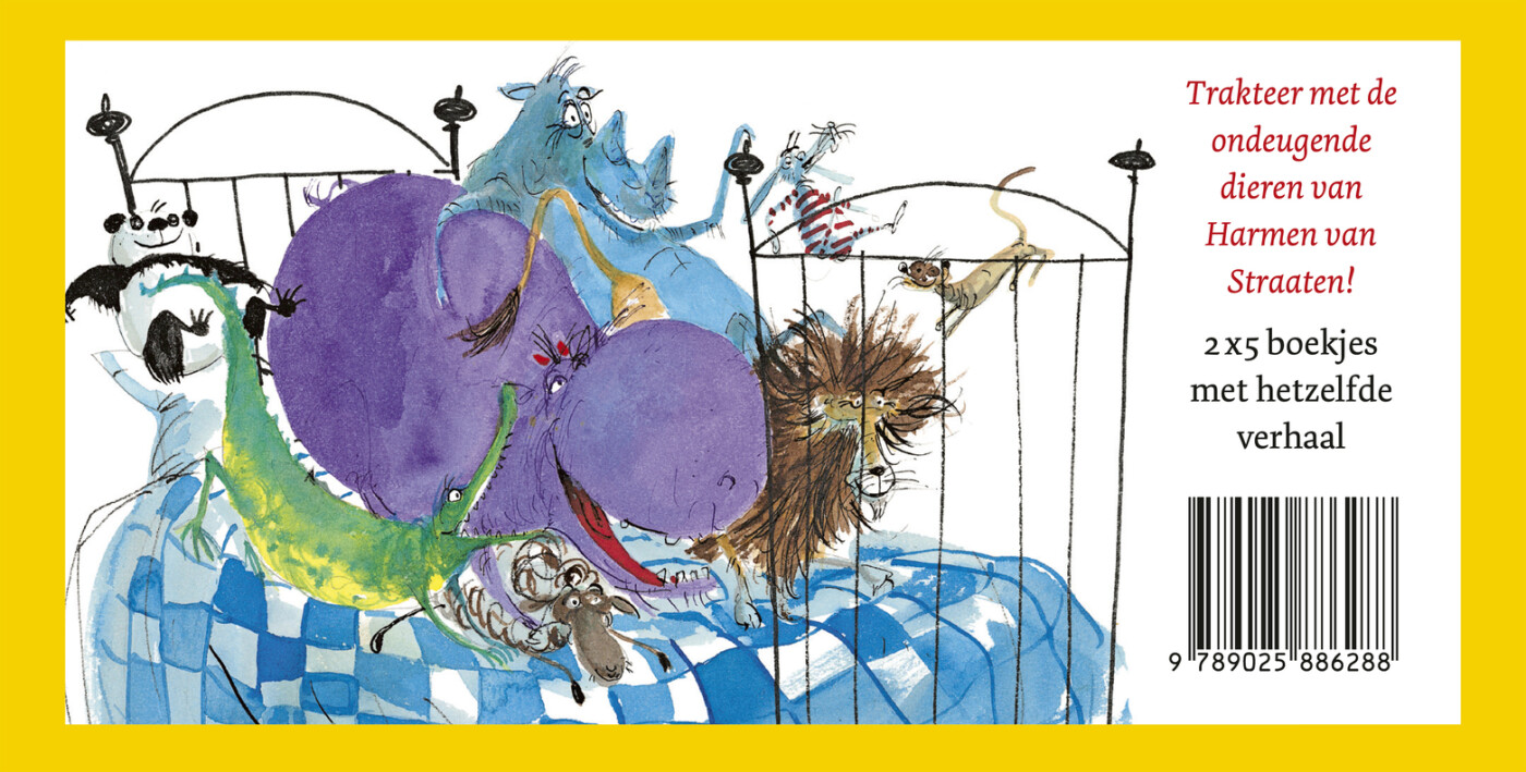 Uitdeelboekjes - Retteketet & Hé, wie zit er op de wc? / Grappige en ondeugende rijmprentenboeken achterkant