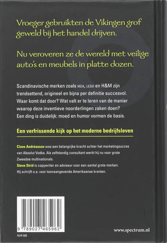 De Vikingen Zijn Terug achterkant