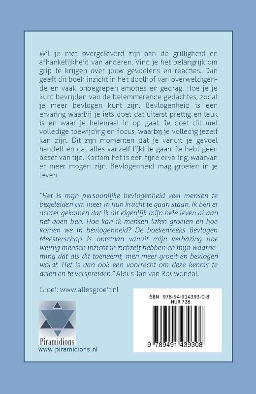 Bevlogen Meesterschap / Bevlogen Meesterschap / 1 achterkant