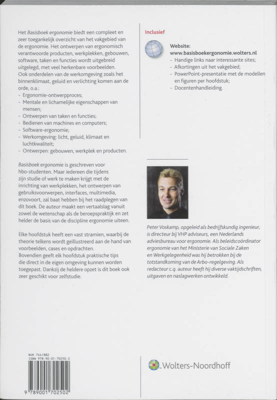 Basisboek ergonomie achterkant