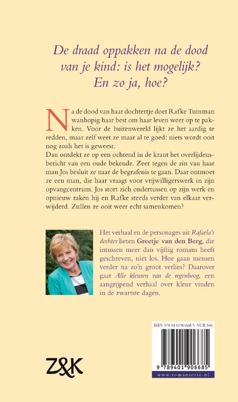 Alle kleuren van de regenboog achterkant