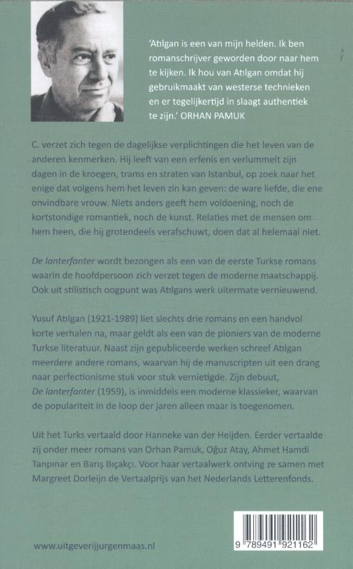 De lanterfanter achterkant