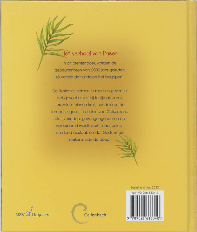 Het Verhaal Van Pasen achterkant