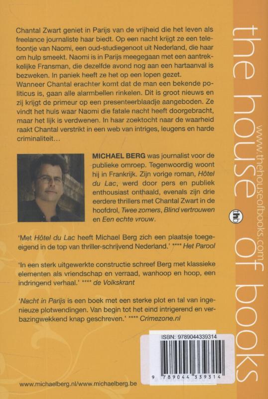 Nacht in Parijs achterkant