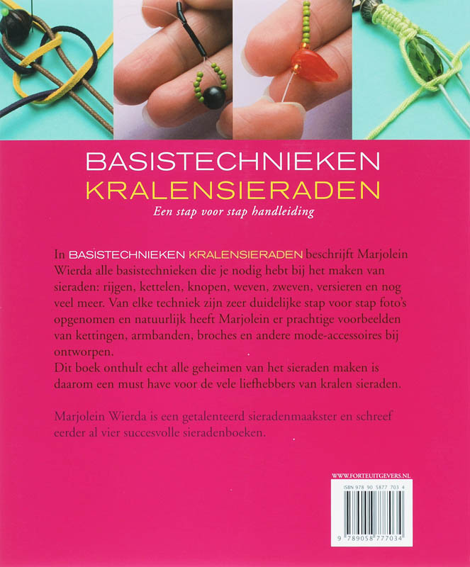Basistechnieken kralensieraden achterkant
