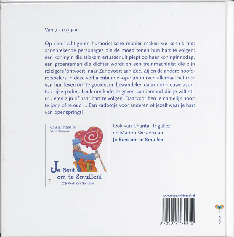 Volg je Hart! achterkant