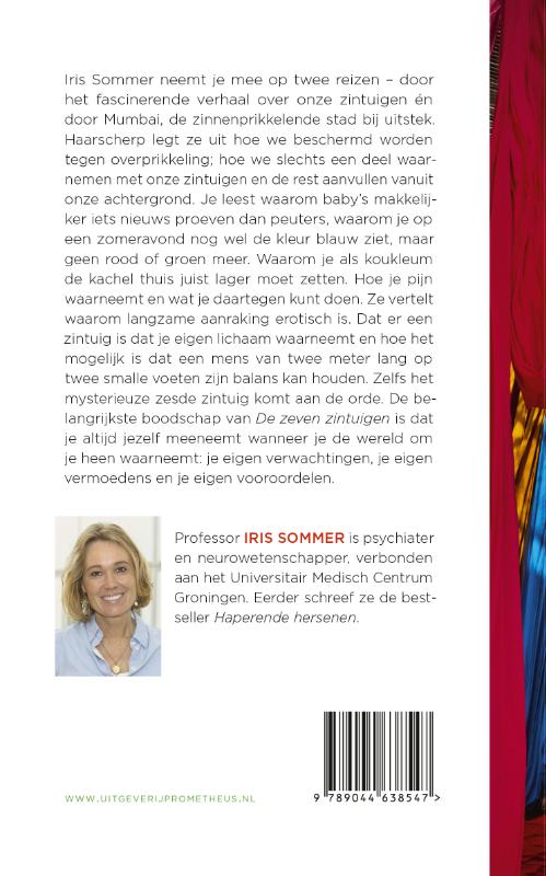 De zeven zintuigen achterkant