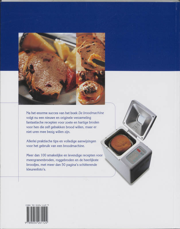 Het nieuwe brood machine boek / In de moderne keuken achterkant