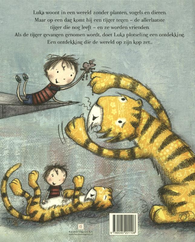 De laatste tijger achterkant