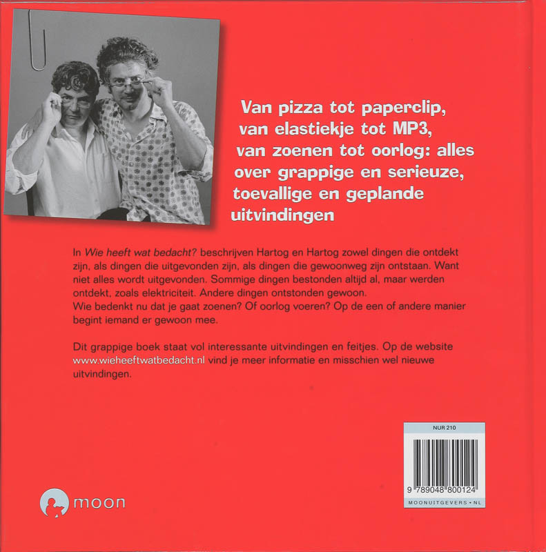 Wie Heeft Wat Bedacht ? achterkant