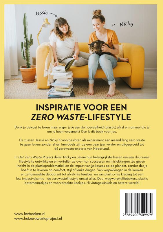 Het Zero waste project achterkant
