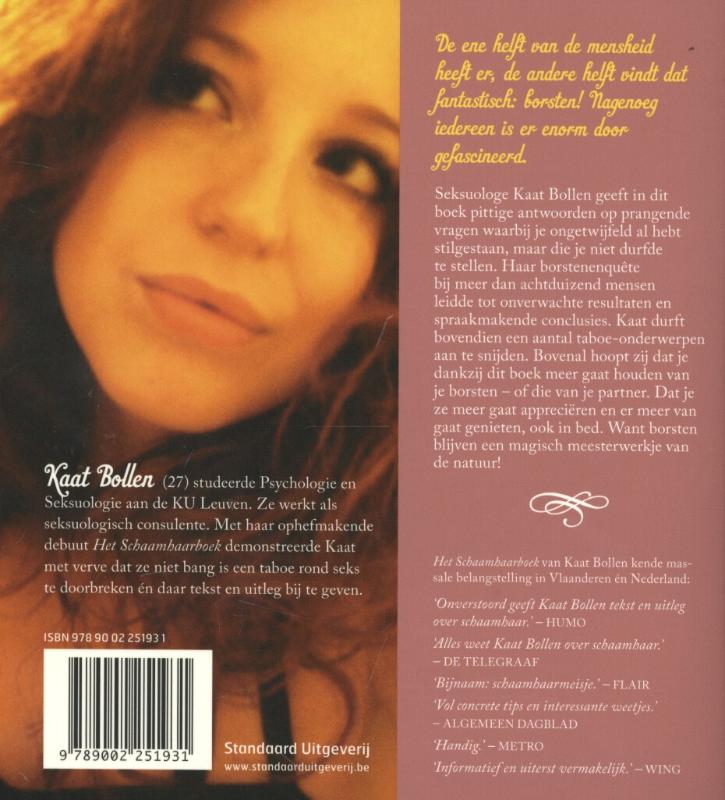 Het borstenboek achterkant