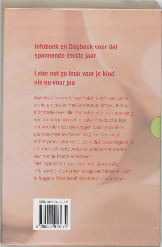 Mijn baby's eerste jaar achterkant