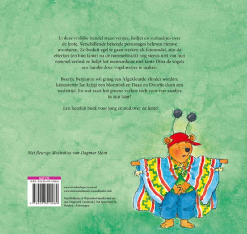 Het vrolijke lentevoorleesboek achterkant