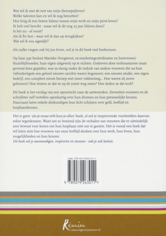 Een nieuwe carriere na je vijfendertigste achterkant