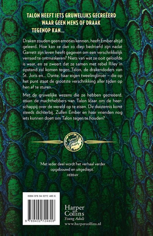 Strijder / Talon Saga / 4 achterkant