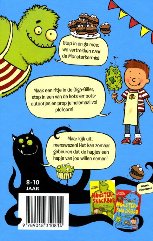 De Monstersnackbar - achterkant