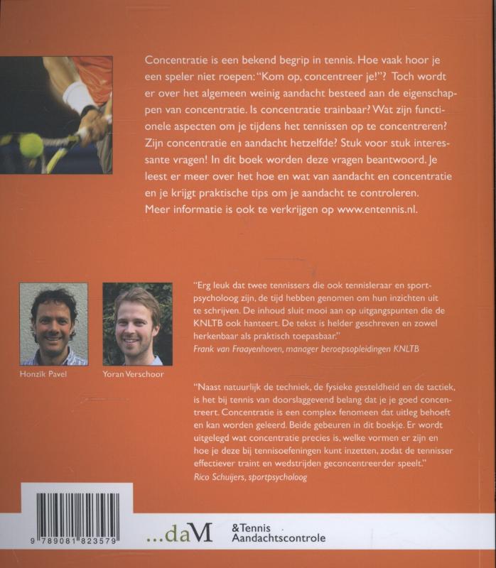 &Tennis  -   Aandachtscontrole achterkant
