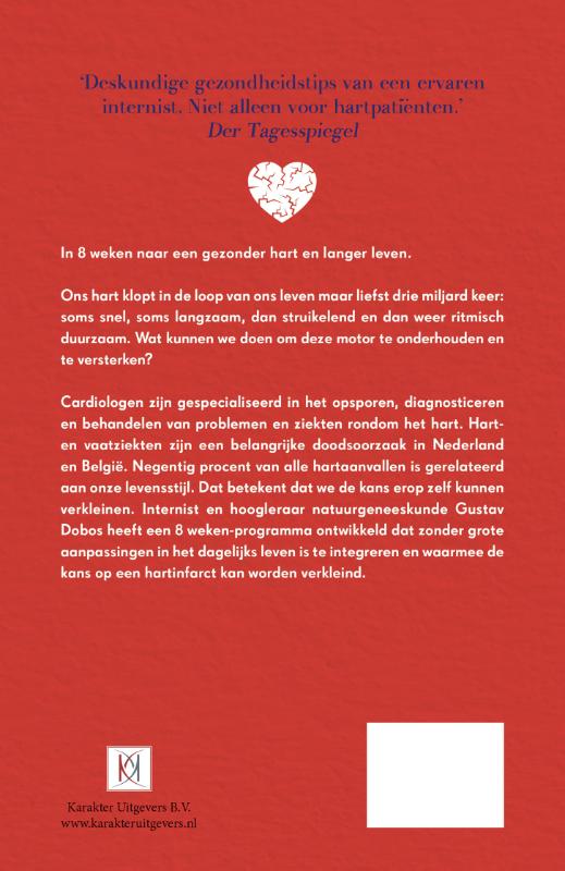 Het gestreste hart achterkant