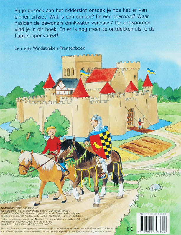 Ga je mee naar het ridderslot? / Ga je mee? kartonboek met flapjes achterkant