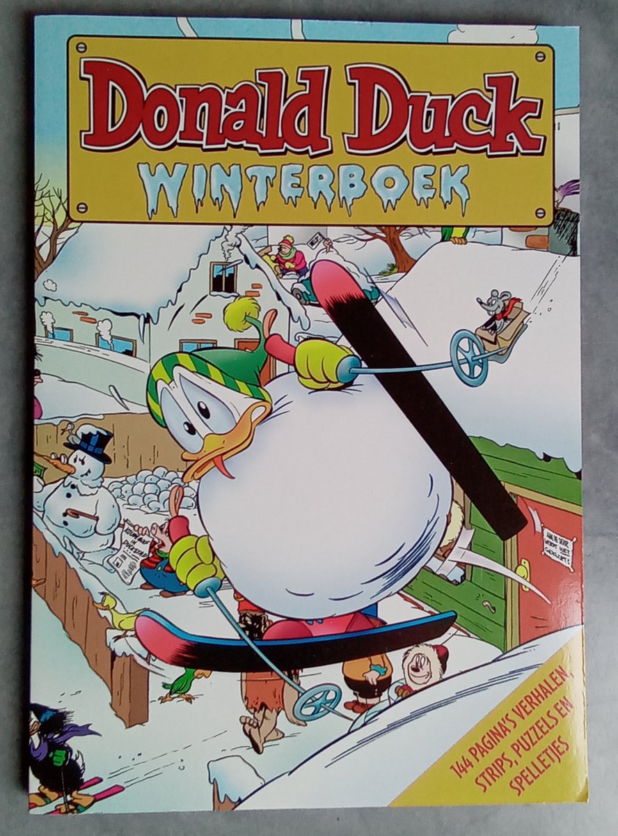 Donald Duck winterboek