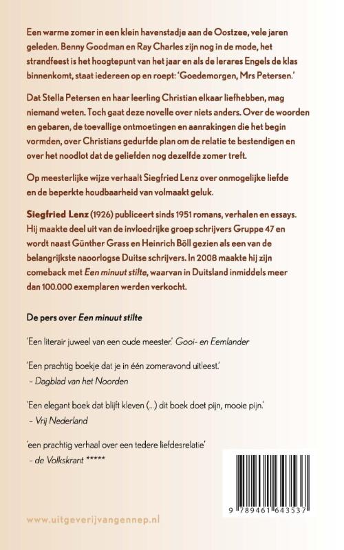 Een minuut stilte achterkant