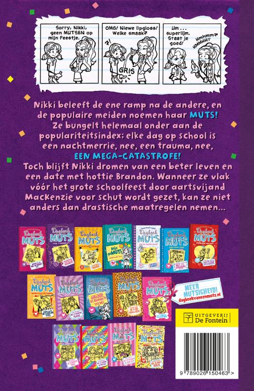Zoek 't lekker uit! / Dagboek van een muts / 2 achterkant