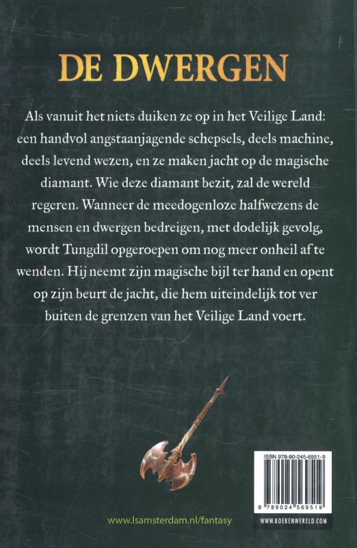 De wraak van de dwergen / De dwergen / 3 achterkant