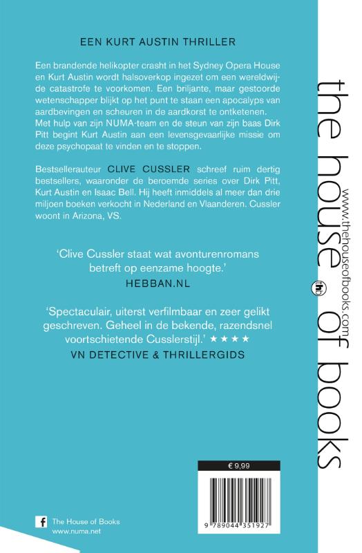 Zero Hour / Kurt Austin-avonturen (NUMA-files) achterkant