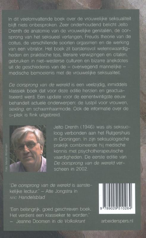 De oorsprong van de wereld achterkant