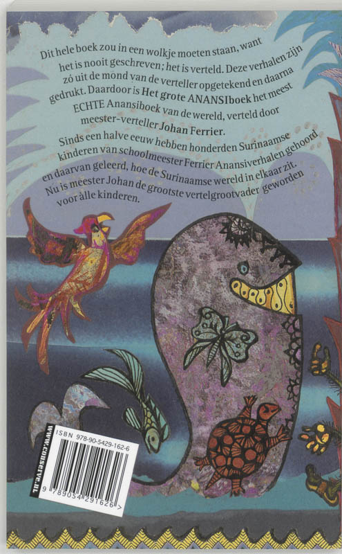Grote Anansiboek achterkant