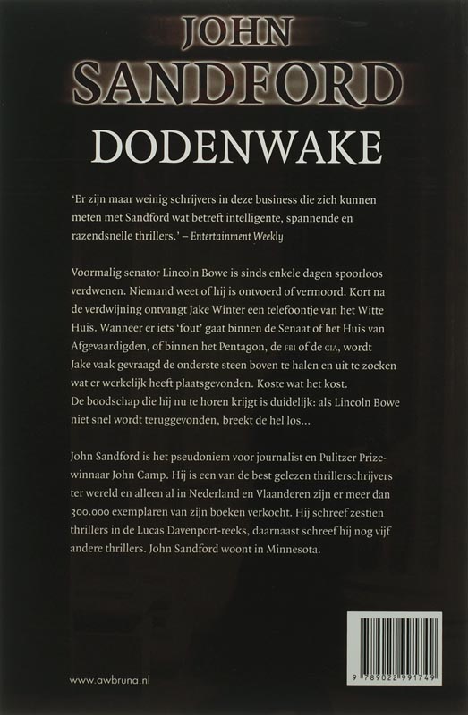 Dodenwake achterkant