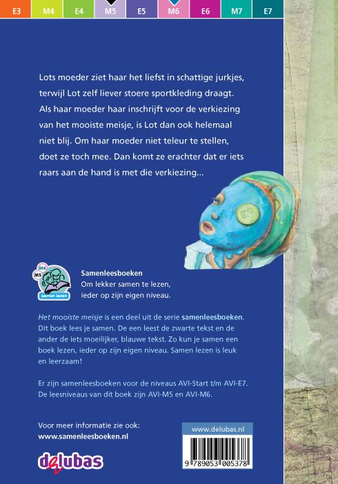 Samenleesboeken  -   Het mooiste meisje achterkant