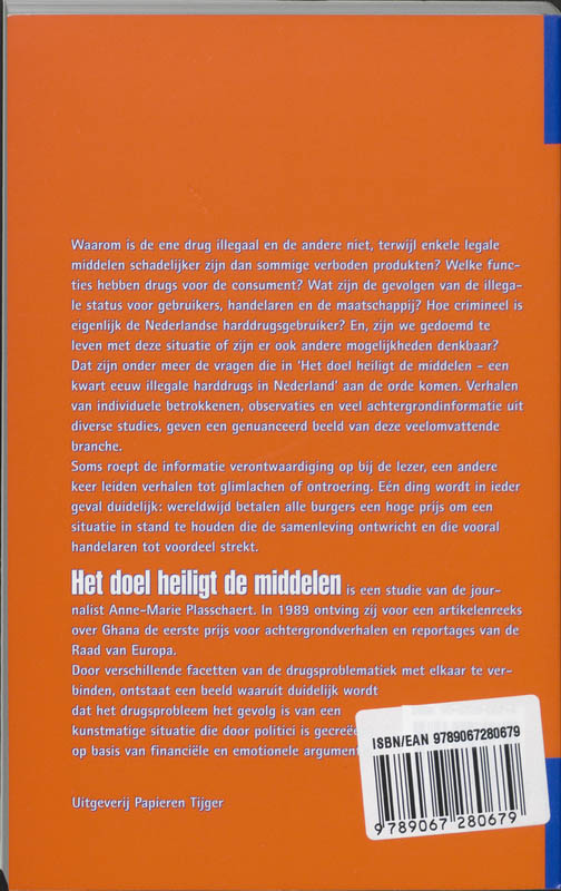 Het Doel Heiligt De Middelen achterkant