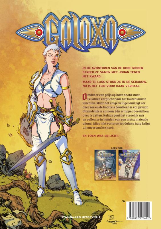 Het spoor van de duivel / Galaxa / 3 achterkant