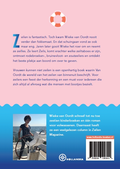 Vrouwen kunnen niet zeilen achterkant