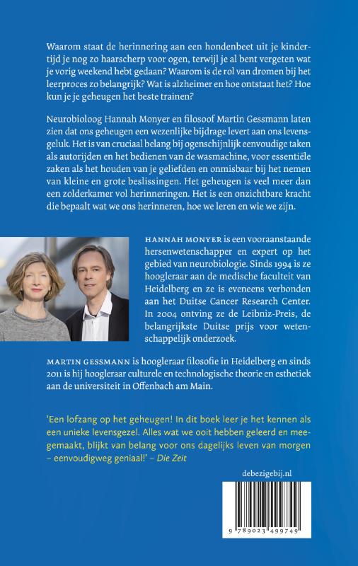 Ons geniale geheugen achterkant