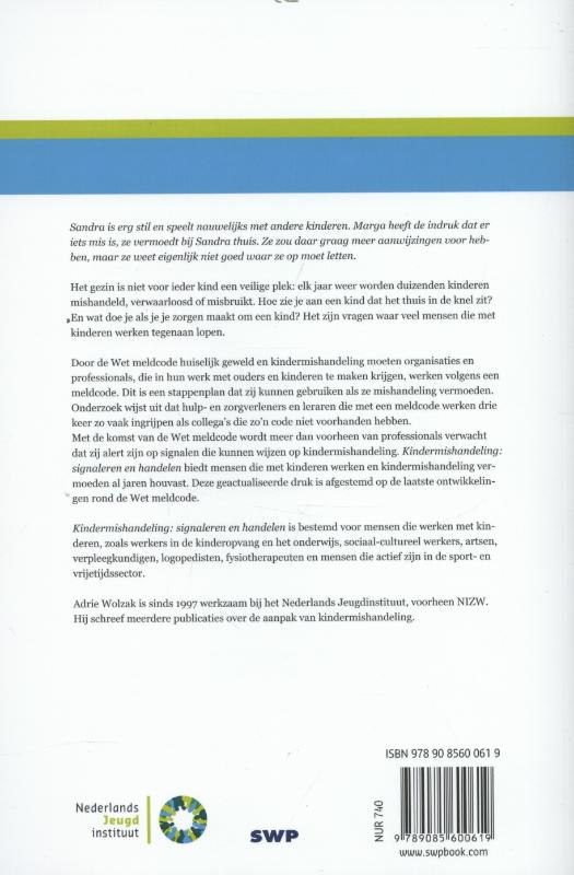 Kindermishandeling achterkant