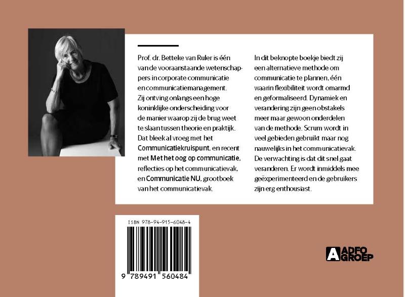 Reflectieve Communicatie Scrum achterkant