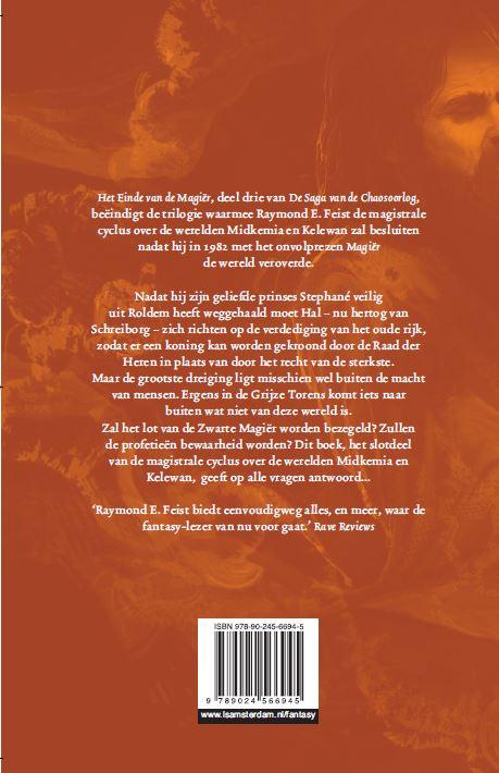Het einde van de magiërs / De saga van de chaosoorlog / 3 achterkant