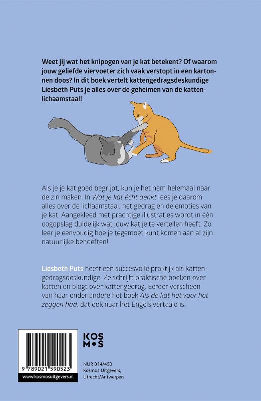 Wat je kat écht denkt achterkant