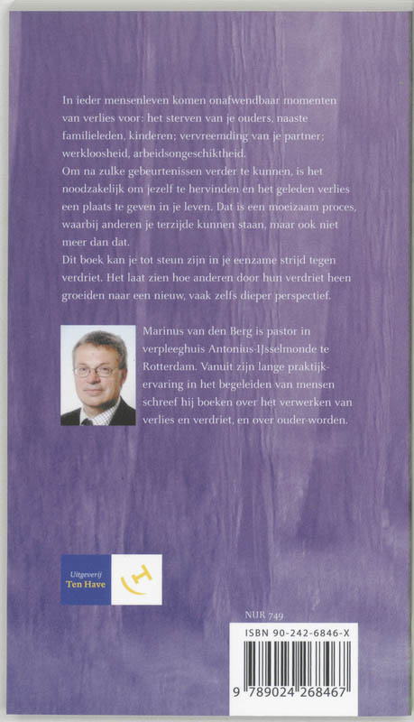 Door Je Verdriet Heen Groeien achterkant