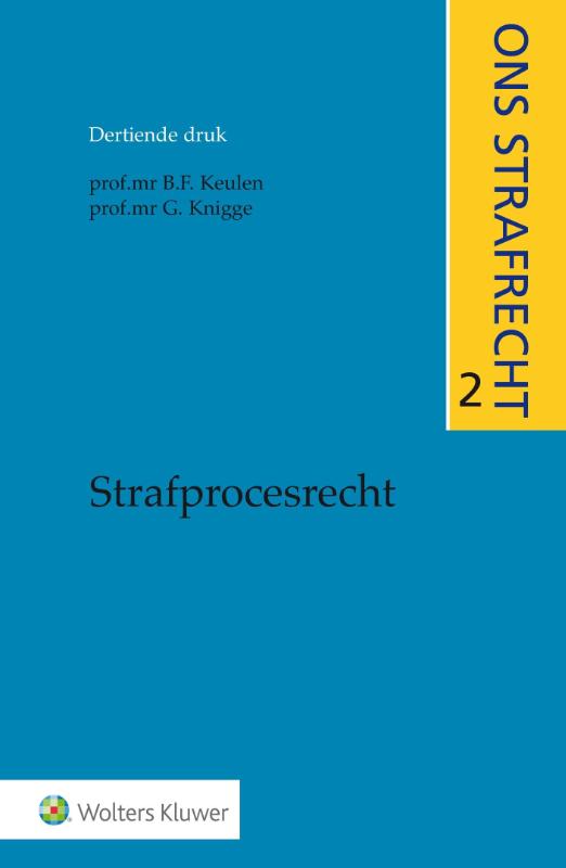 Strafprocesrecht / Ons strafrecht / 2