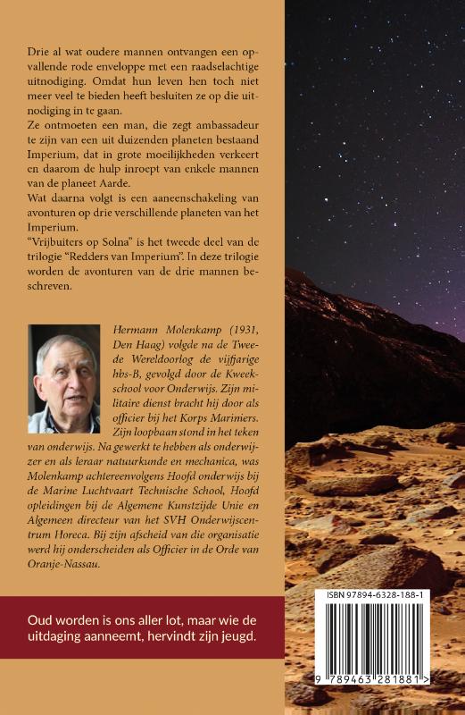 Vrijbuiters op Solna / Redders van het Imperium / 2 achterkant