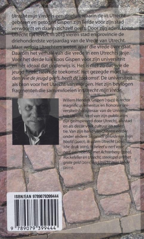 Utrecht mijn vrede achterkant