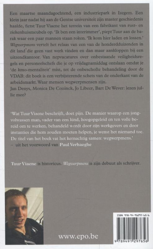 Wegwerpmens achterkant